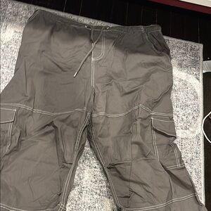 Men's Gray Cargo Pants